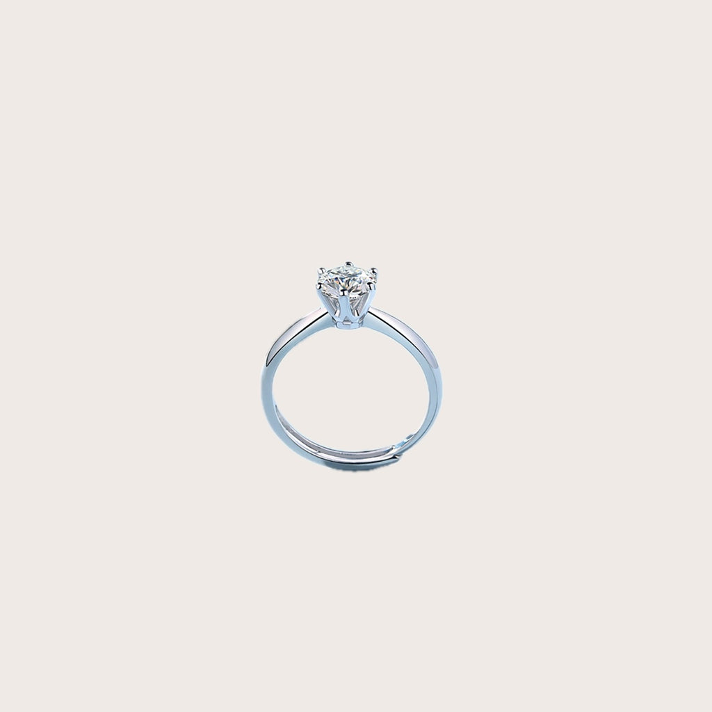 Classic 6-Prong Ring 5ct in 925 sterling silver