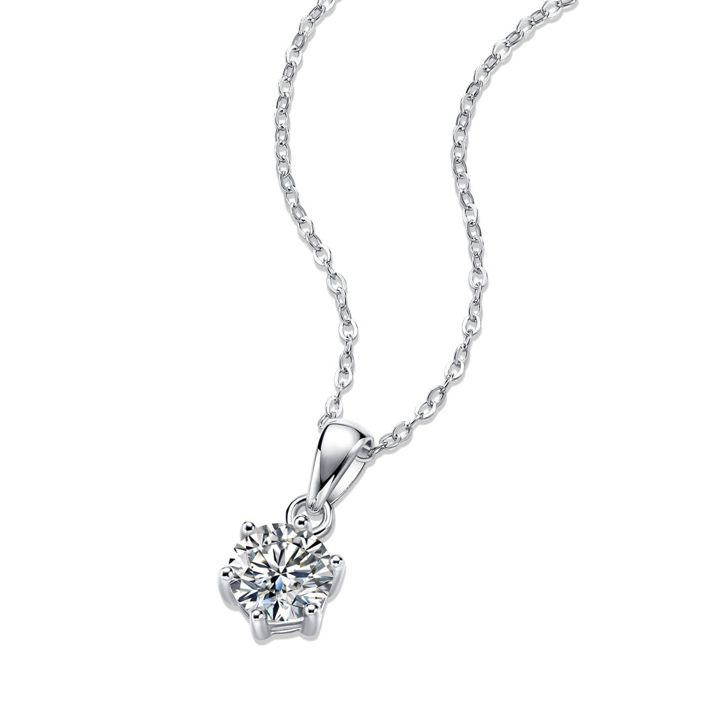 Declaration Pendant Necklace 2ct in 925 sterling silver