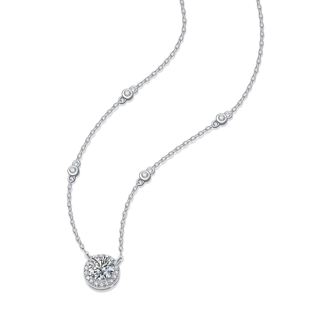 Stardust Pendant Necklace 3ct in 925 sterling silver