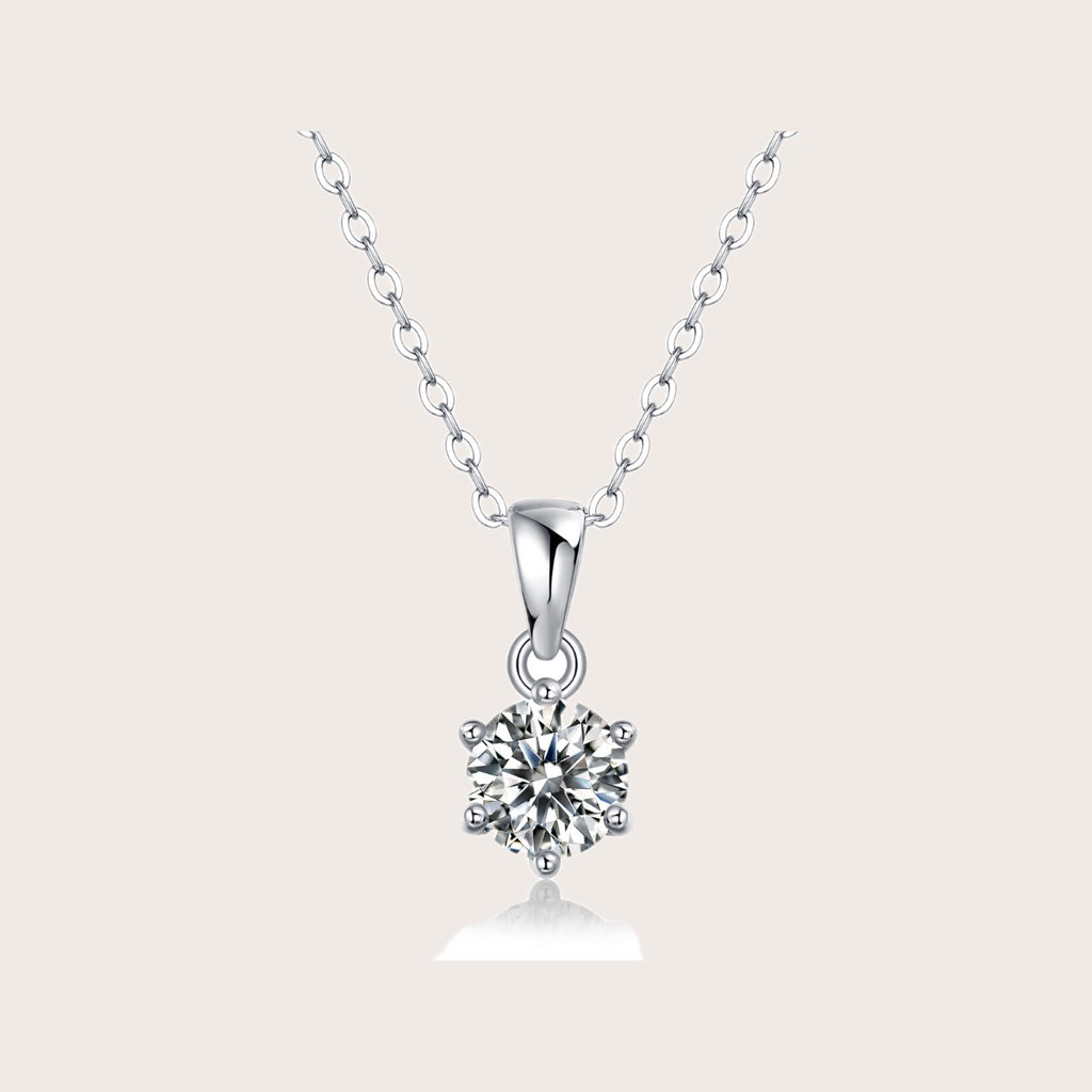 Declaration Pendant Necklace 2ct in 925 sterling silver