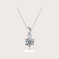 Declaration Pendant Necklace 2ct in 925 sterling silver