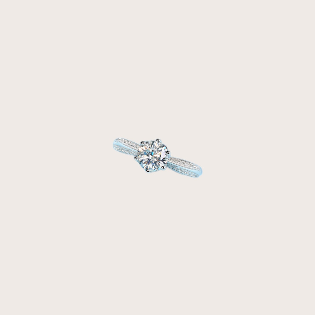 Bànbì Ring 3ct in 925 sterling silver
