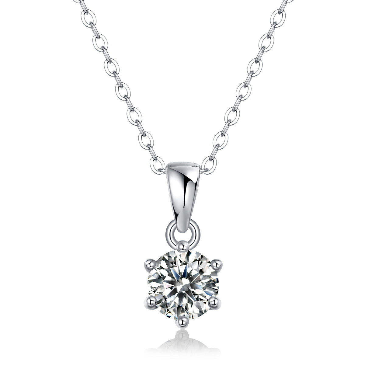 Declaration Pendant Necklace 2ct in 925 sterling silver