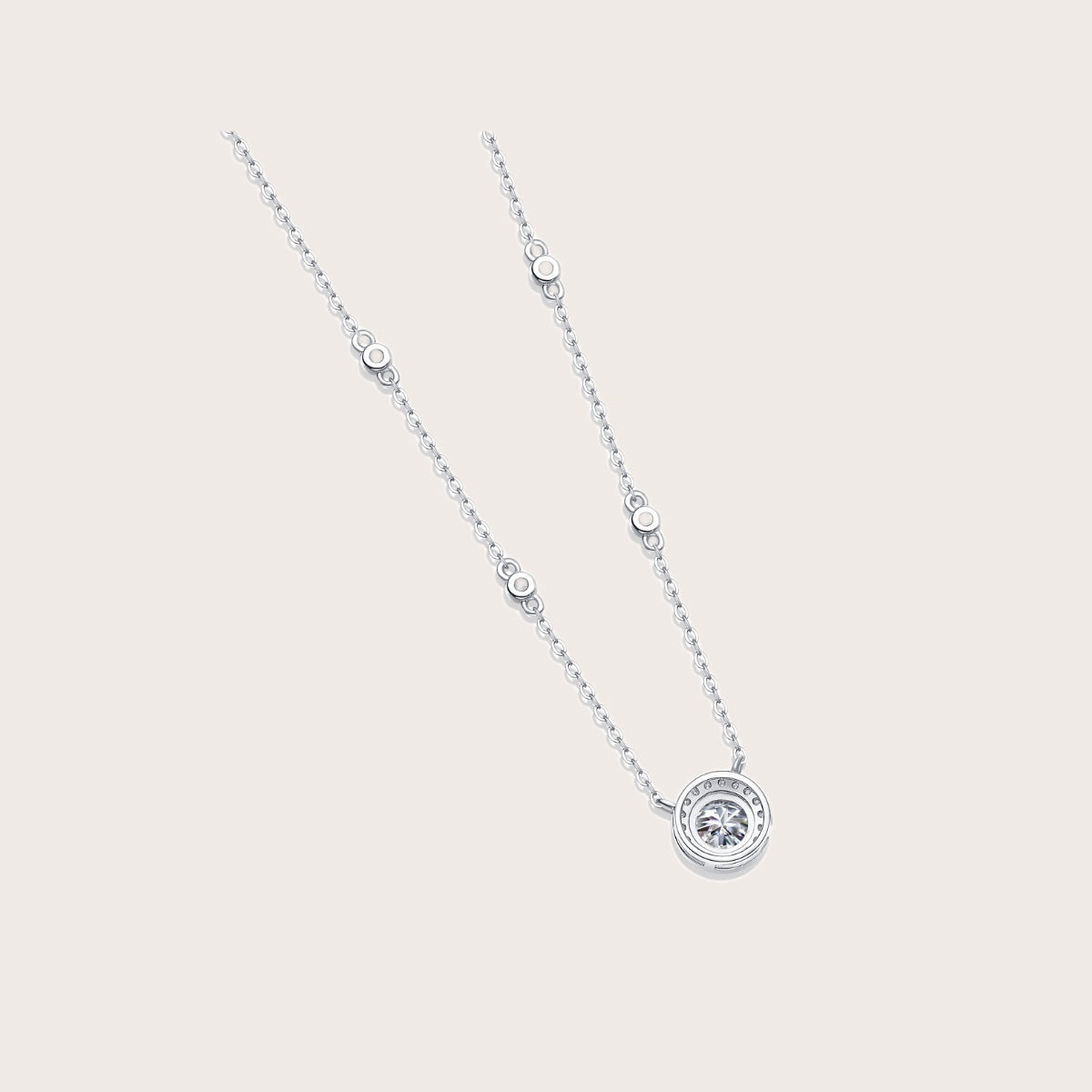 Stardust Pendant Necklace 3ct in 925 sterling silver