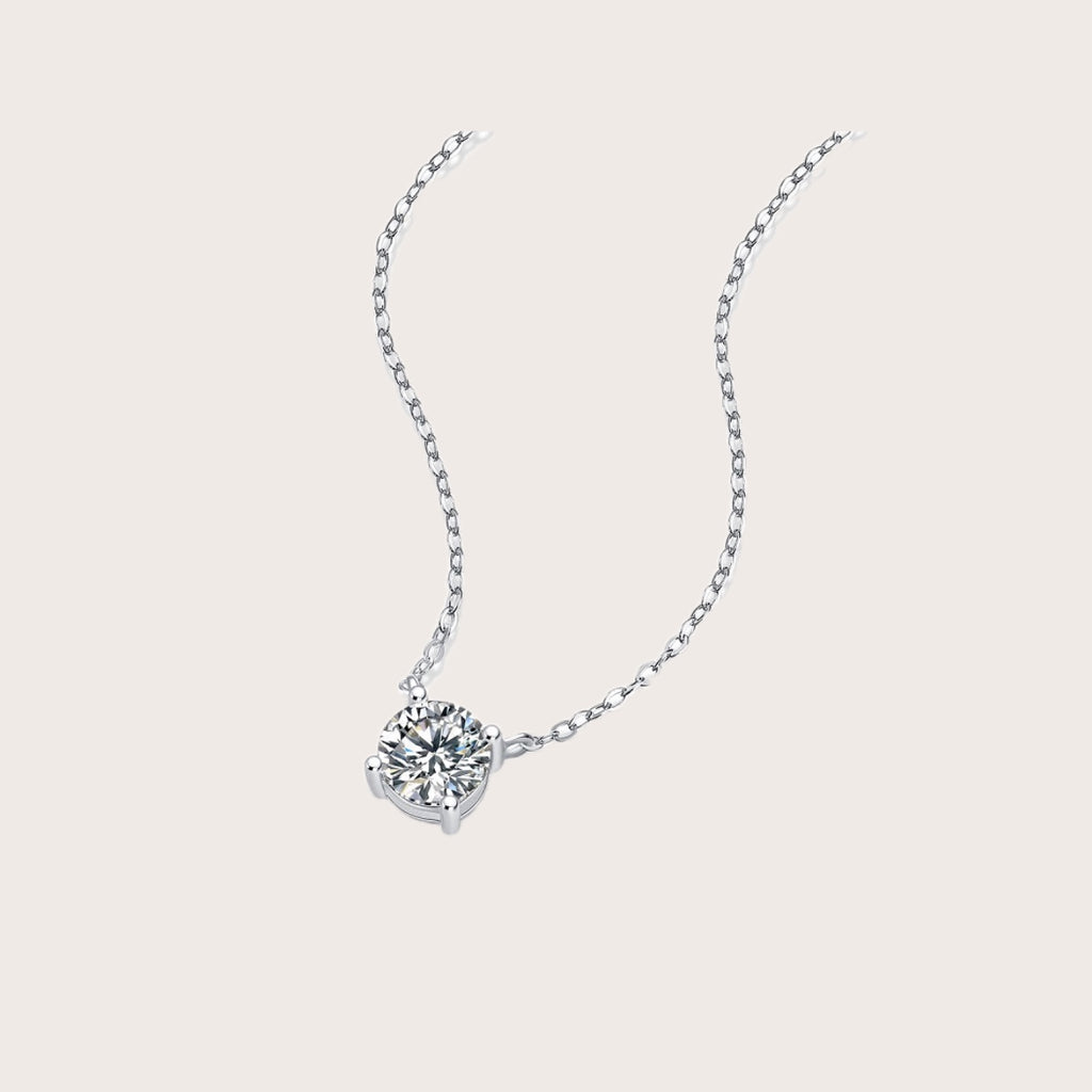Forever Bond Pendant Necklace 2ct in 925 sterling silver