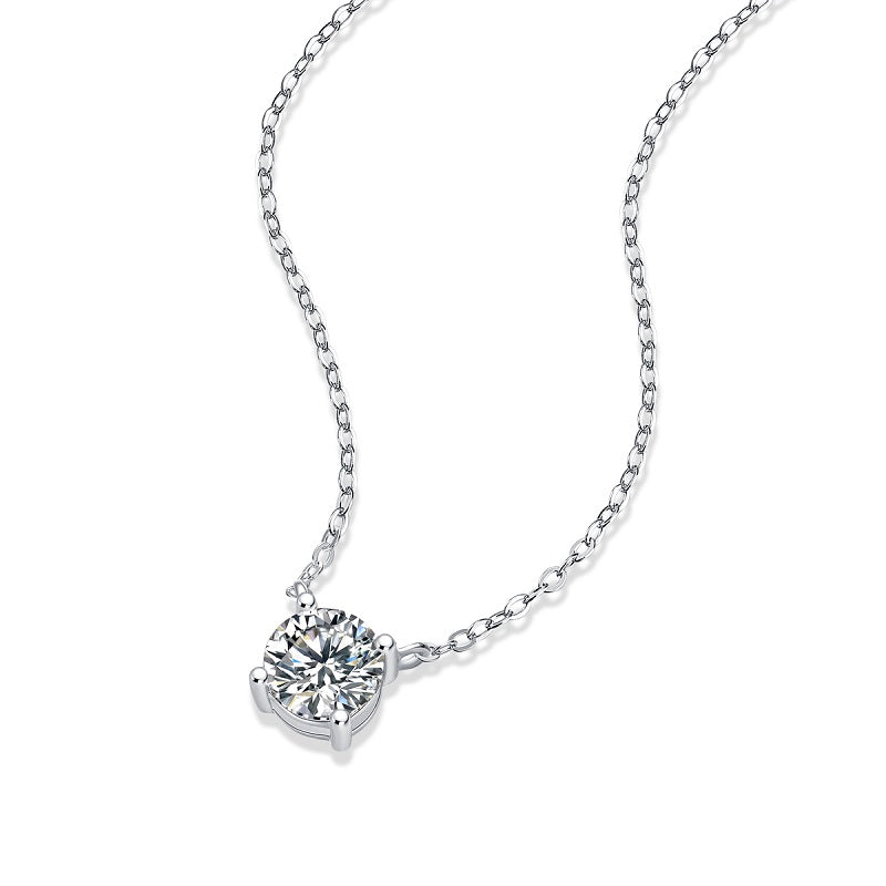 Forever Bond Pendant Necklace 2ct in 925 sterling silver
