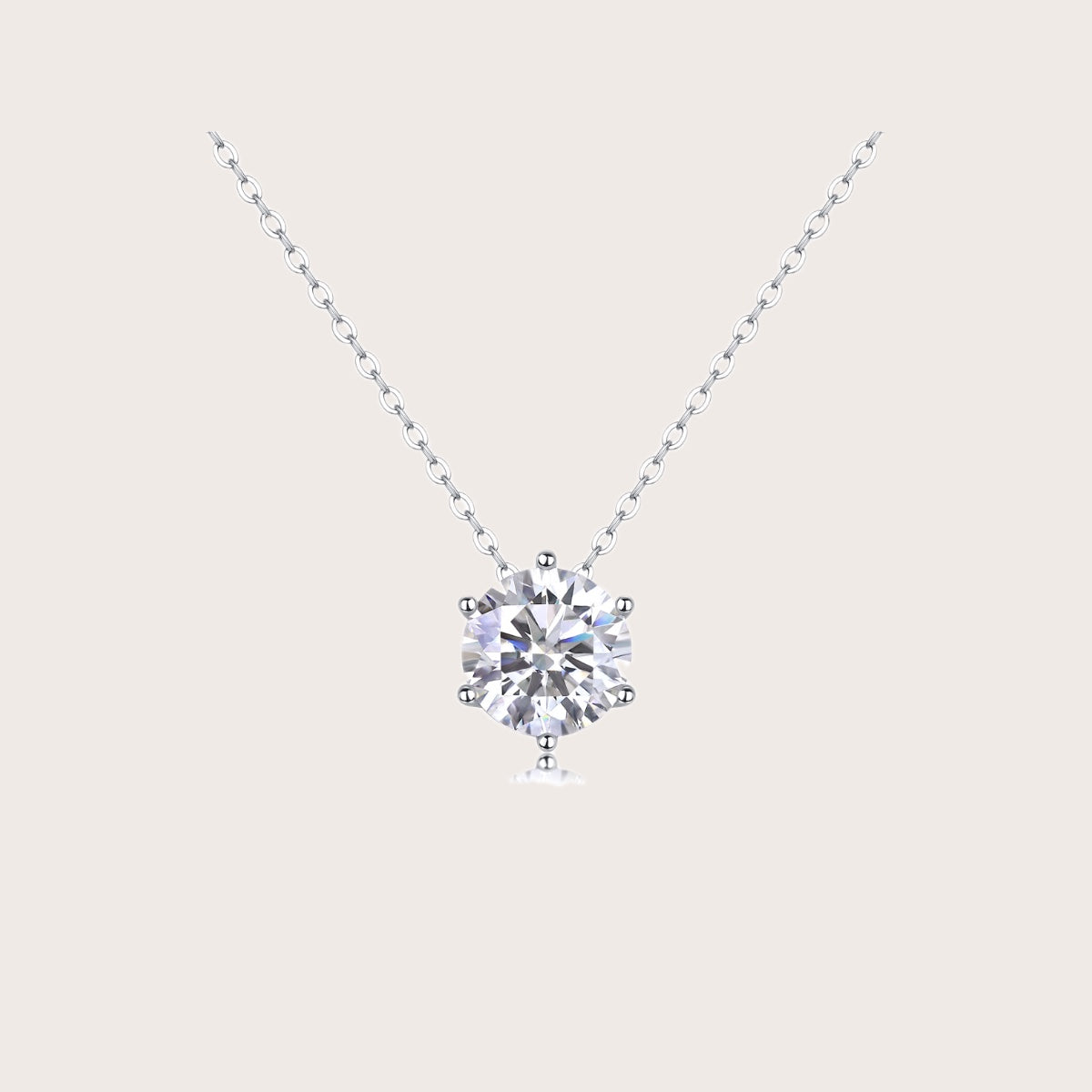 Afternoon Pendant Necklace in 925 sterling silver